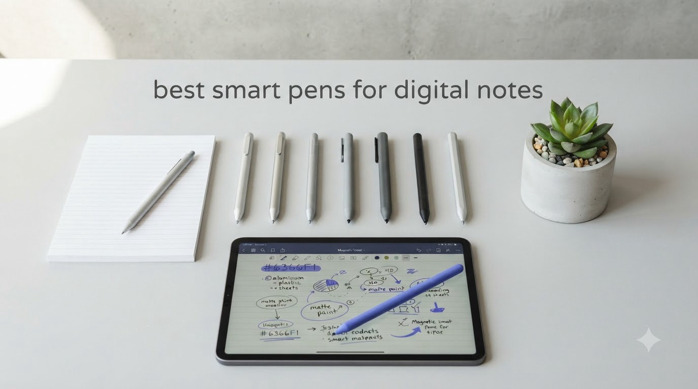 best smart pens for digital notes