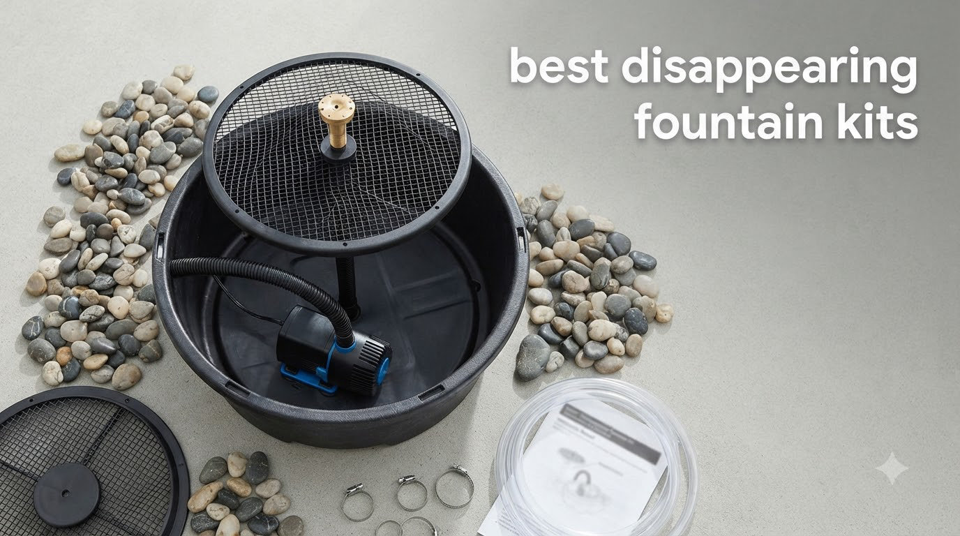 best disappearing fountain kits