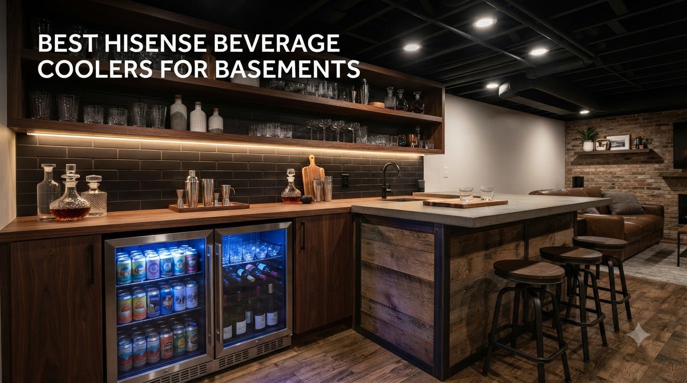 best hisense beverage coolers for basements