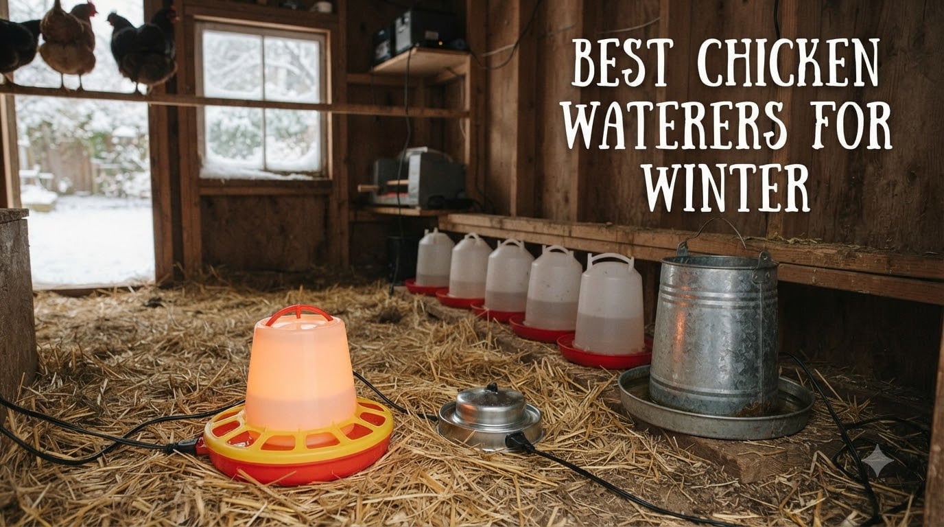 best chicken waterers for winter