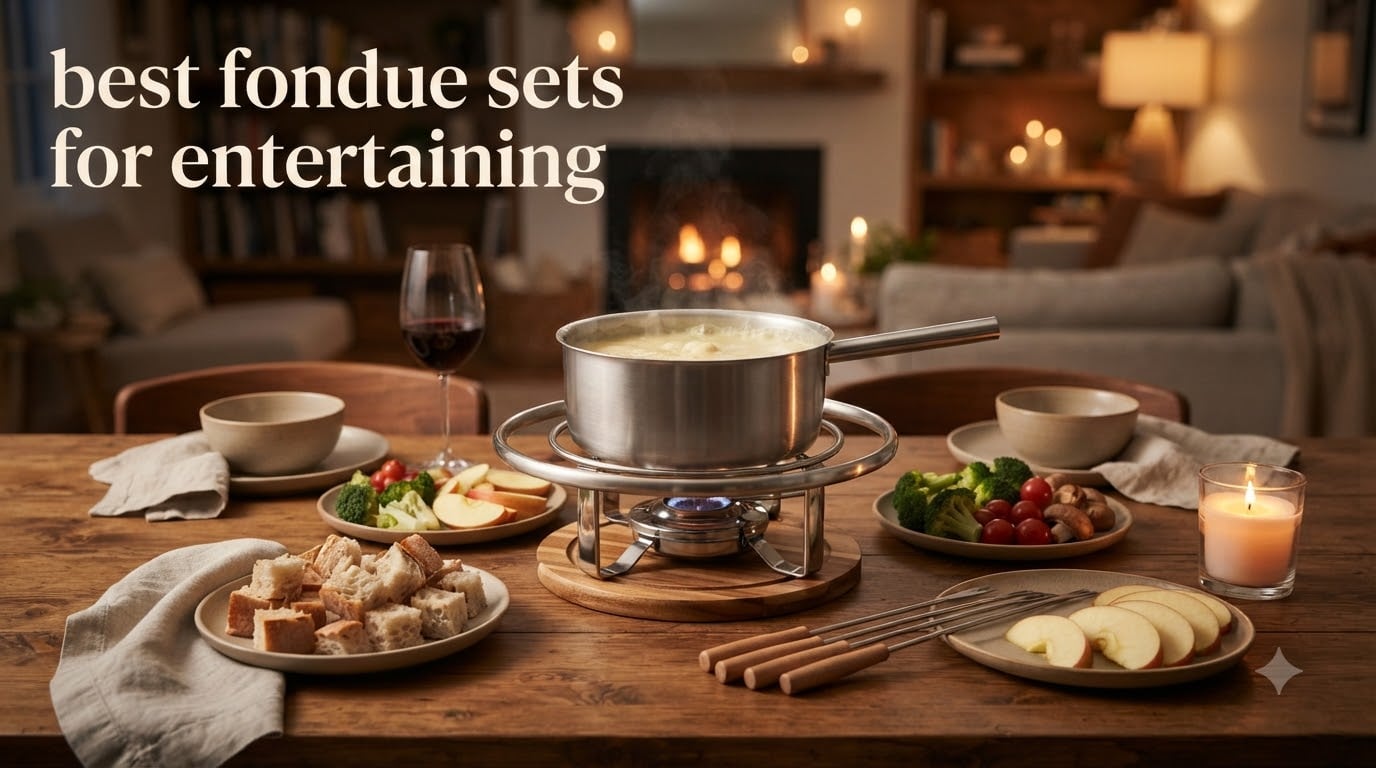 best fondue sets for entertaining
