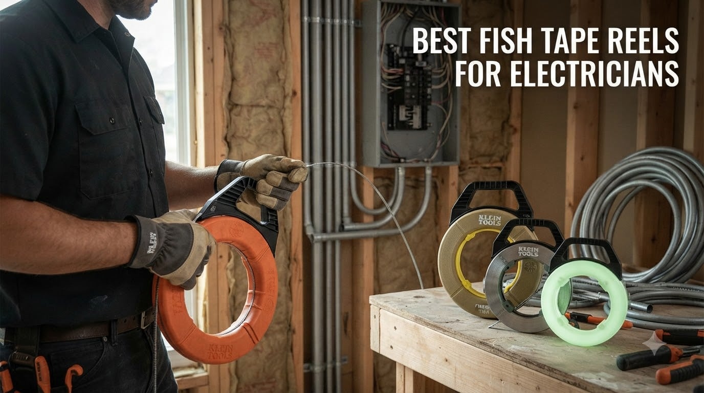 best fish tape reels for electricians