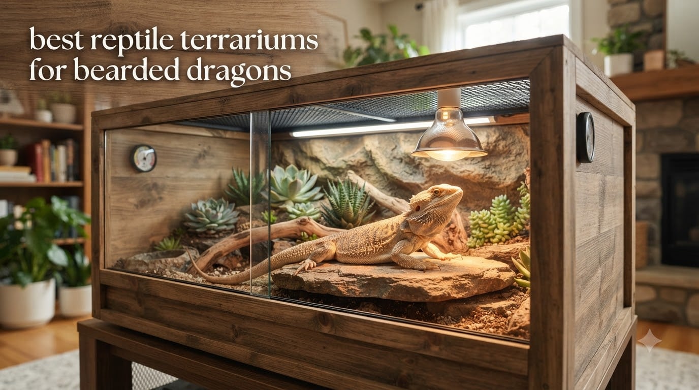 best reptile terrariums for bearded dragons