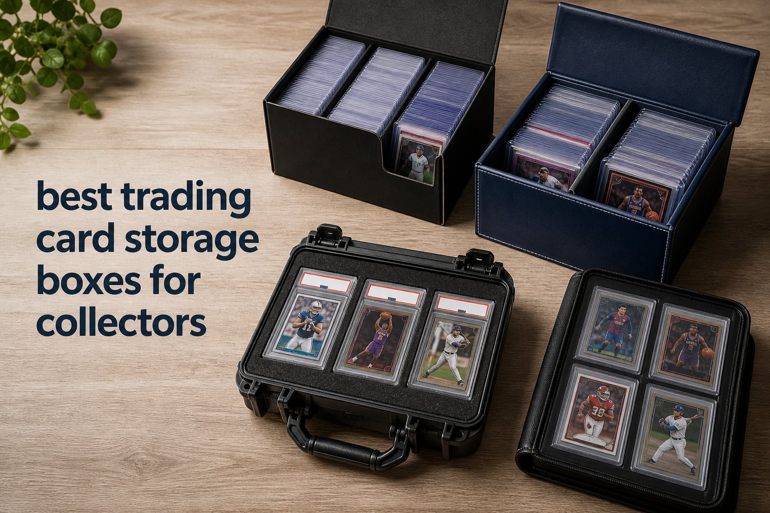 best trading card storage boxes for collectors