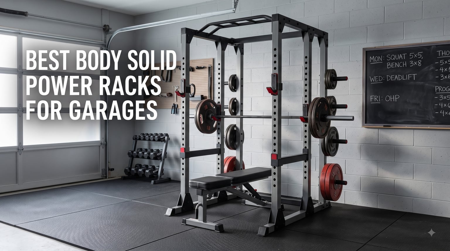 best body solid power racks for garages