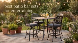 best patio bar sets for entertaining