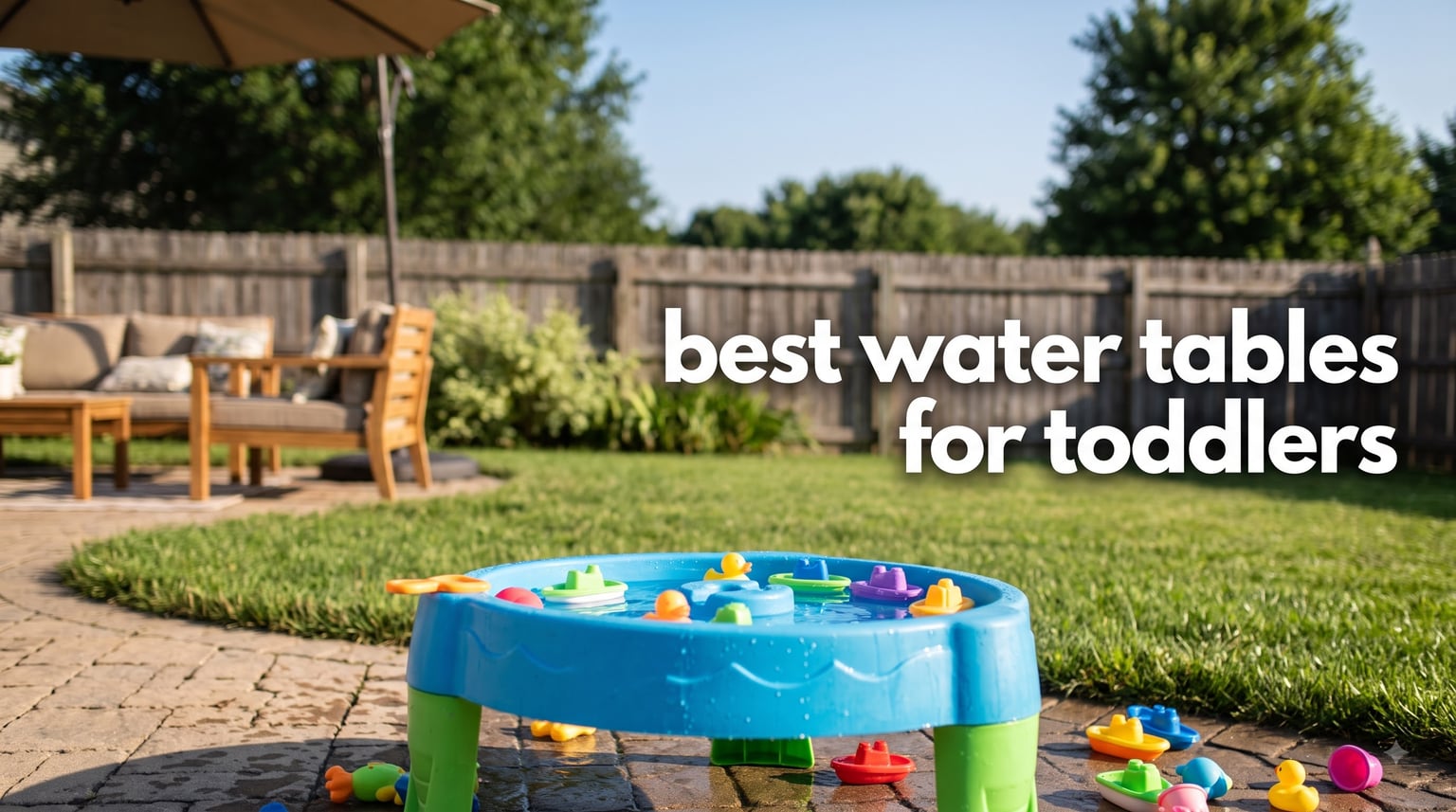 best water tables for toddlers