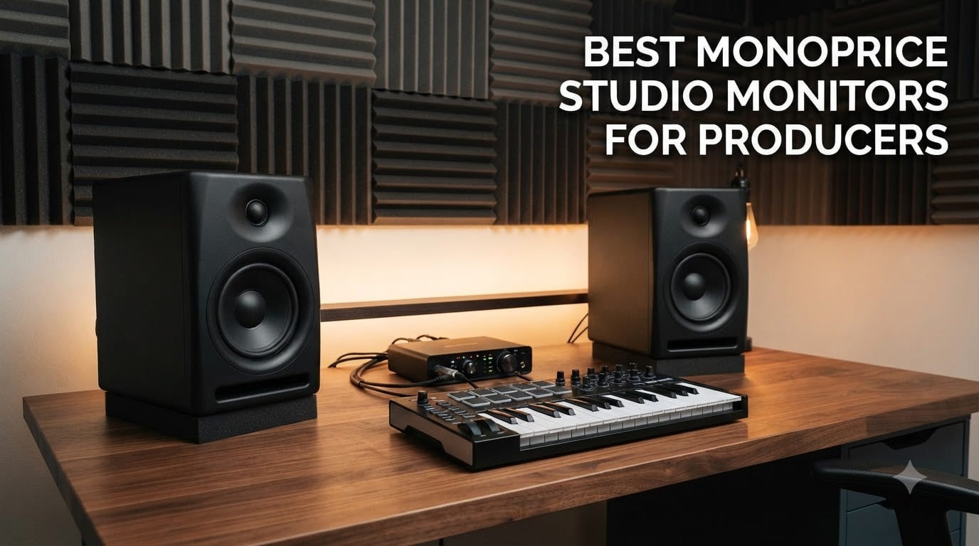best monoprice studio monitors for producers