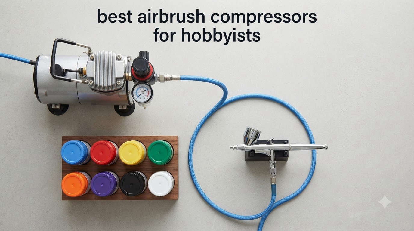 best airbrush compressors for hobbyists