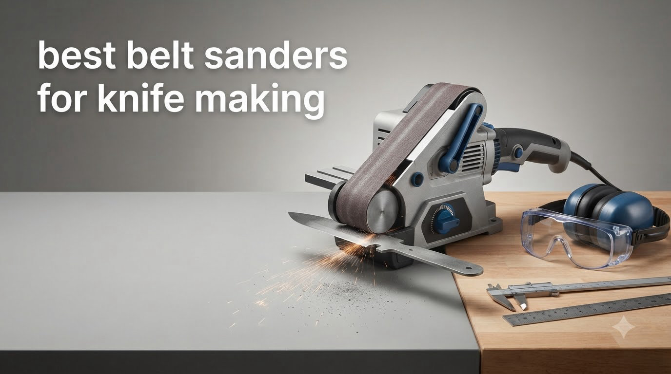 best belt sanders for knife making
