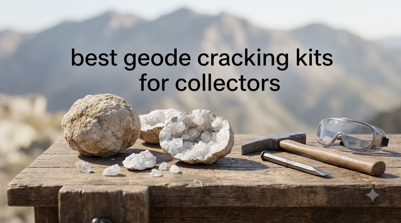best geode cracking kits for collectors