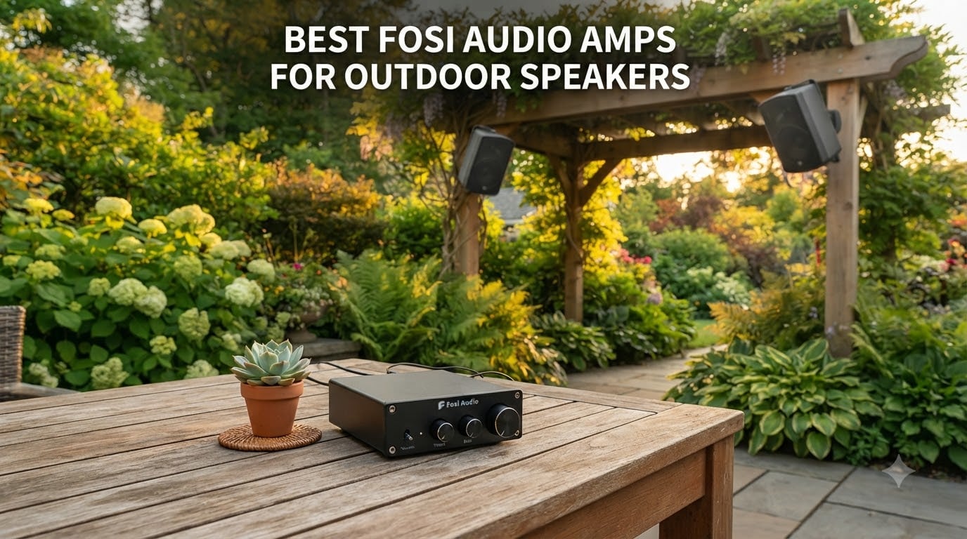 best fosi audio amps for outdoor speakers