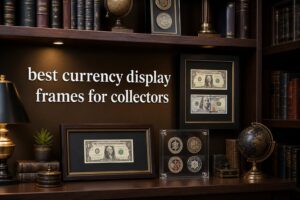 best currency display frames for collectors