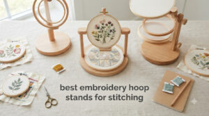 best embroidery hoop stands for stitching