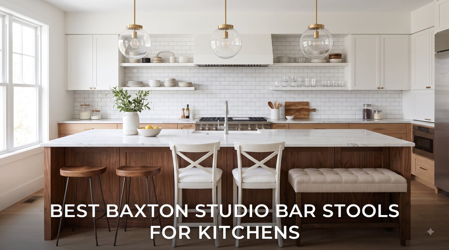 best baxton studio bar stools for kitchens
