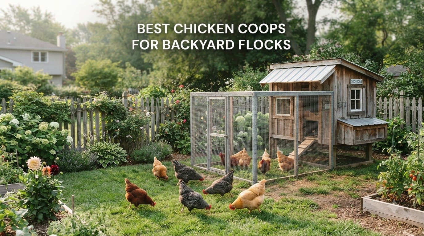 best chicken coops for backyard flocks
