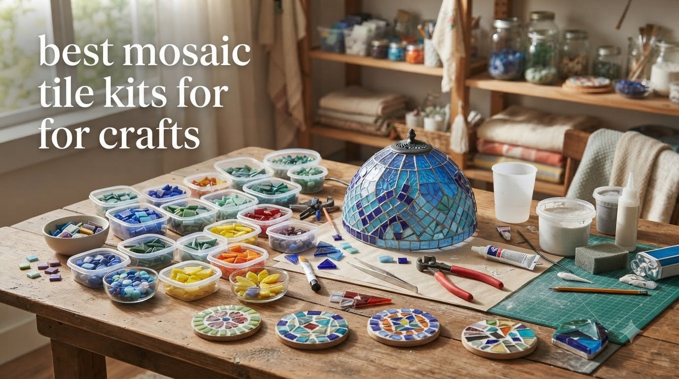 best mosaic tile kits for crafts