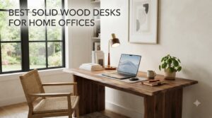 best solid wood desks for home offices