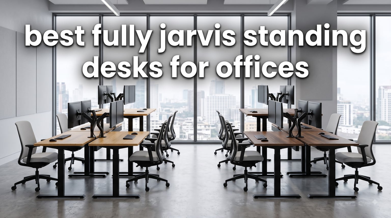 best fully jarvis standing desks for offices