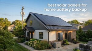 best solar panels for home battery backup