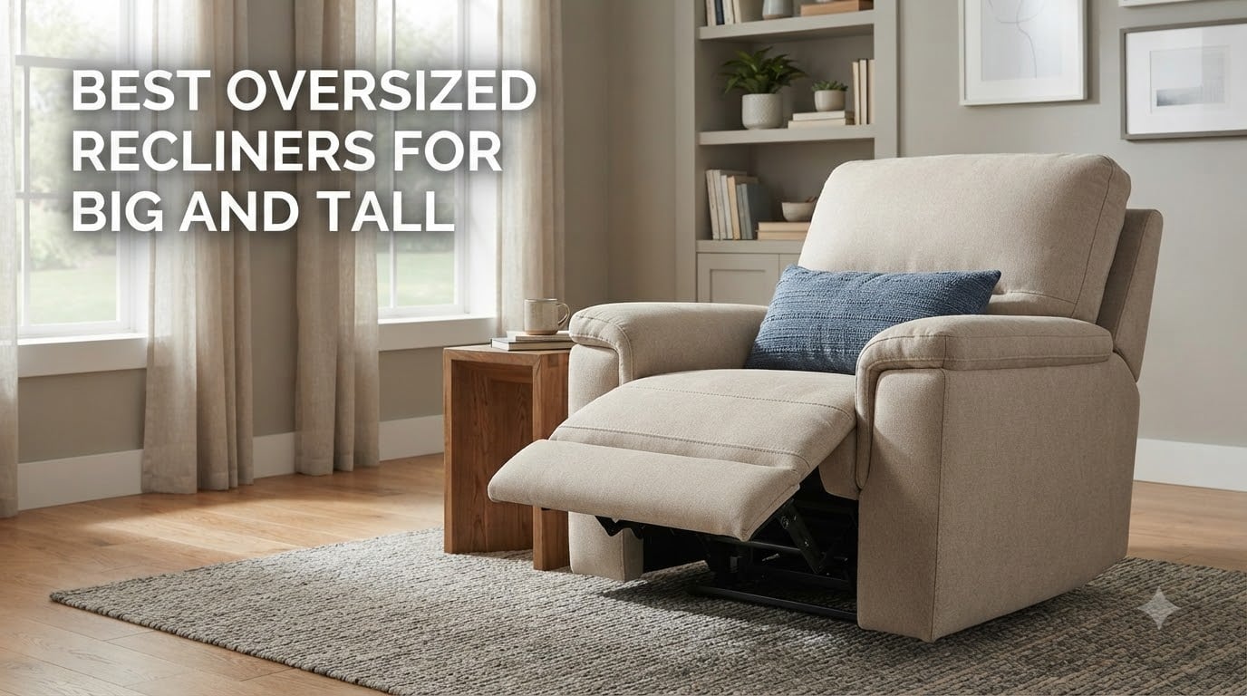 best oversized recliners for big and tall