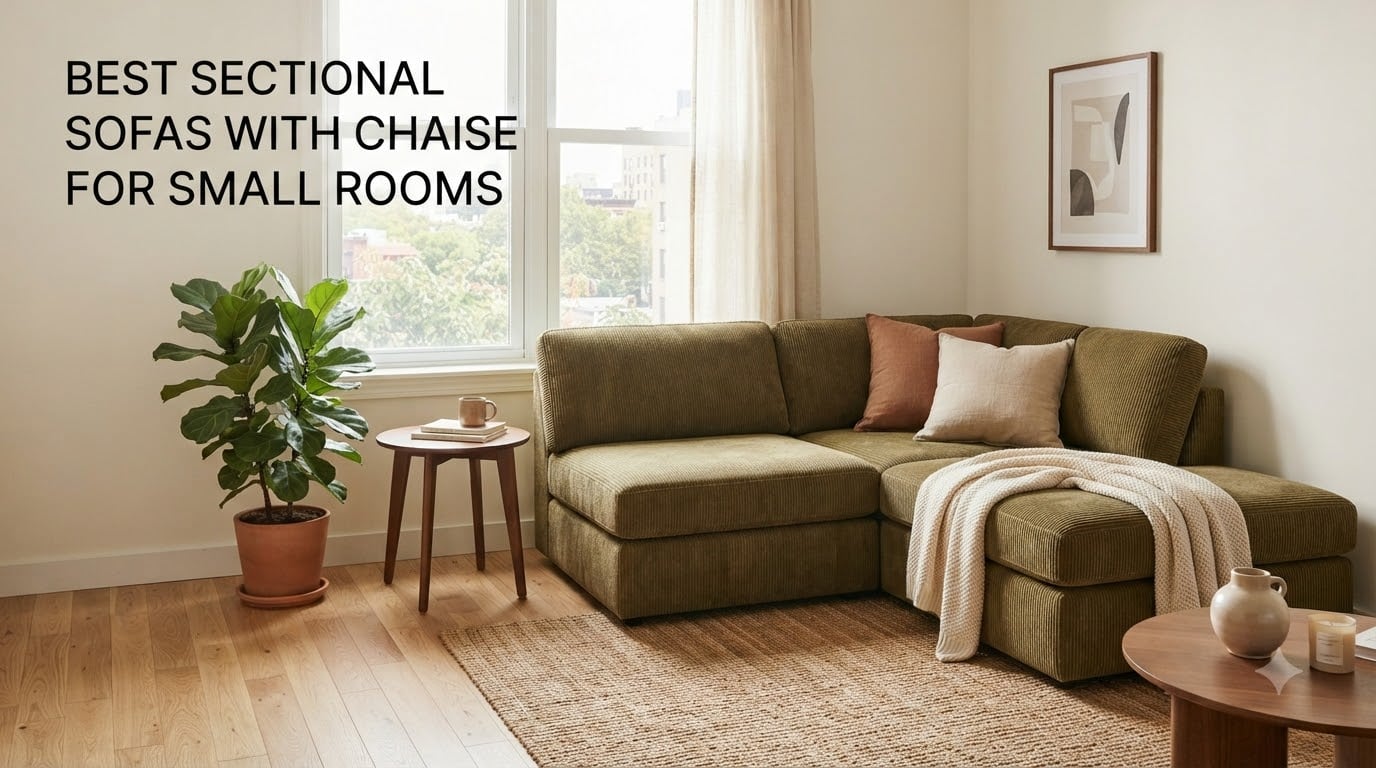 best sectional sofas with chaise for small rooms