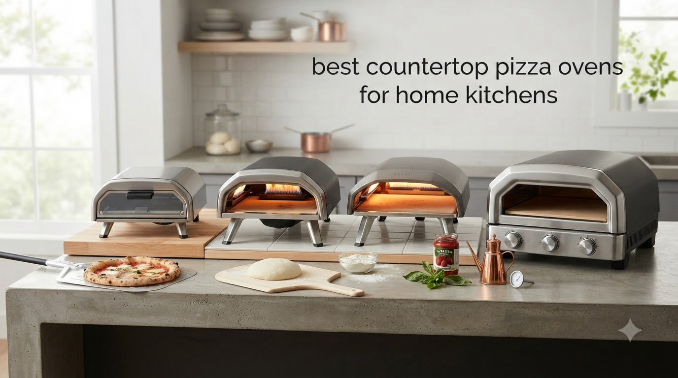 best countertop pizza ovens for home kitchens