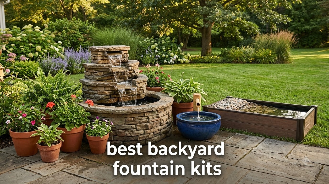 best backyard fountain kits