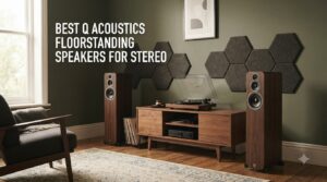 best q acoustics floorstanding speakers for stereo