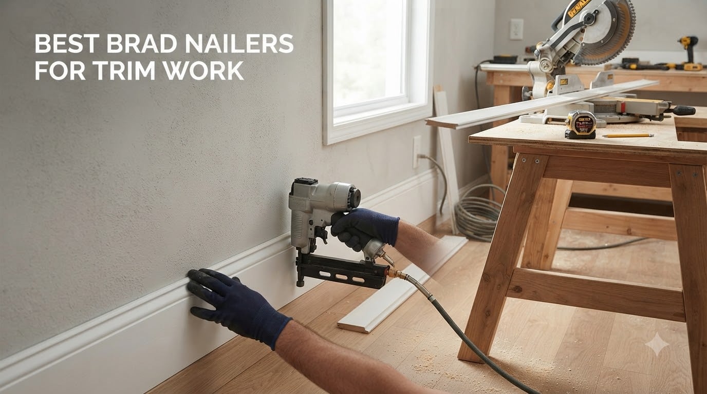 best brad nailers for trim work
