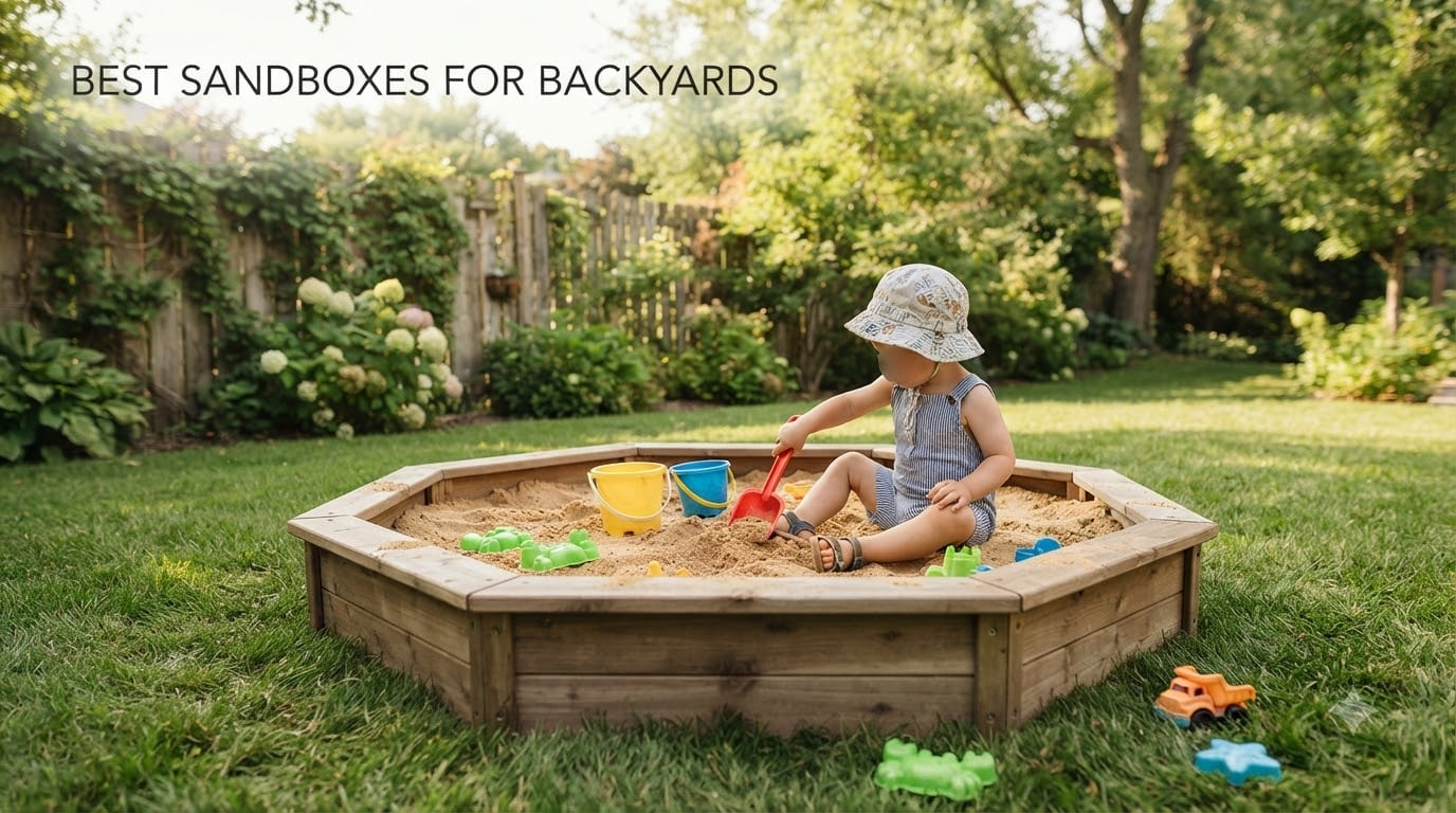 best sandboxes for backyards
