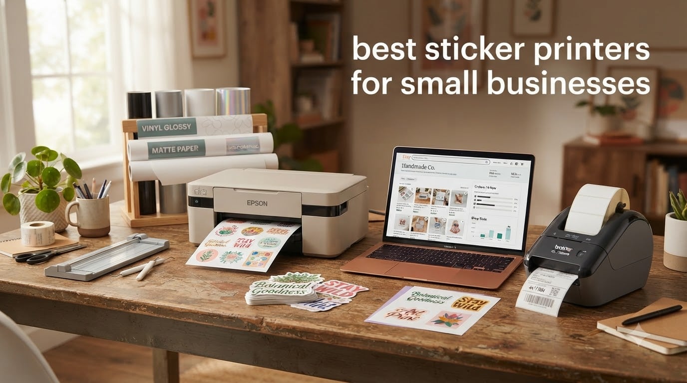 best sticker printers for small businesses