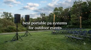 best portable pa systems for outdoor events