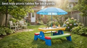 best kids picnic tables for backyards