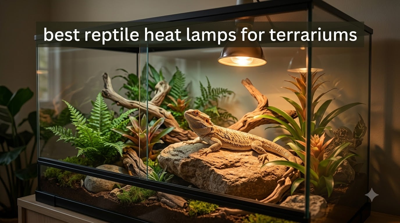 best reptile heat lamps for terrariums