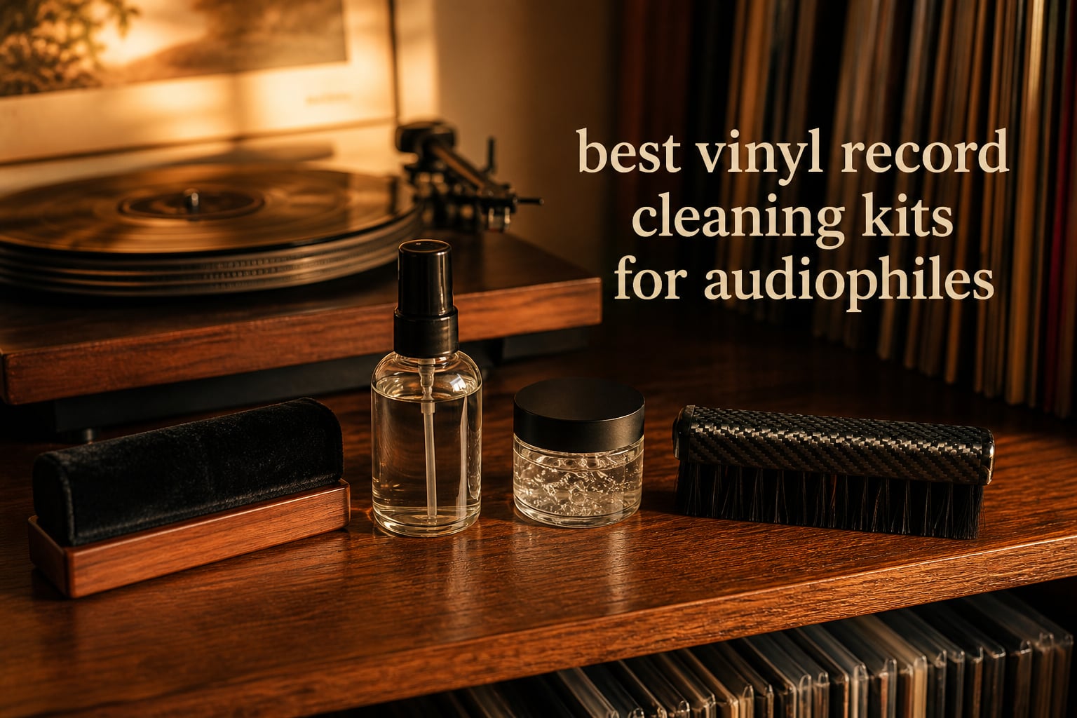 best vinyl record cleaning kits for audiophiles