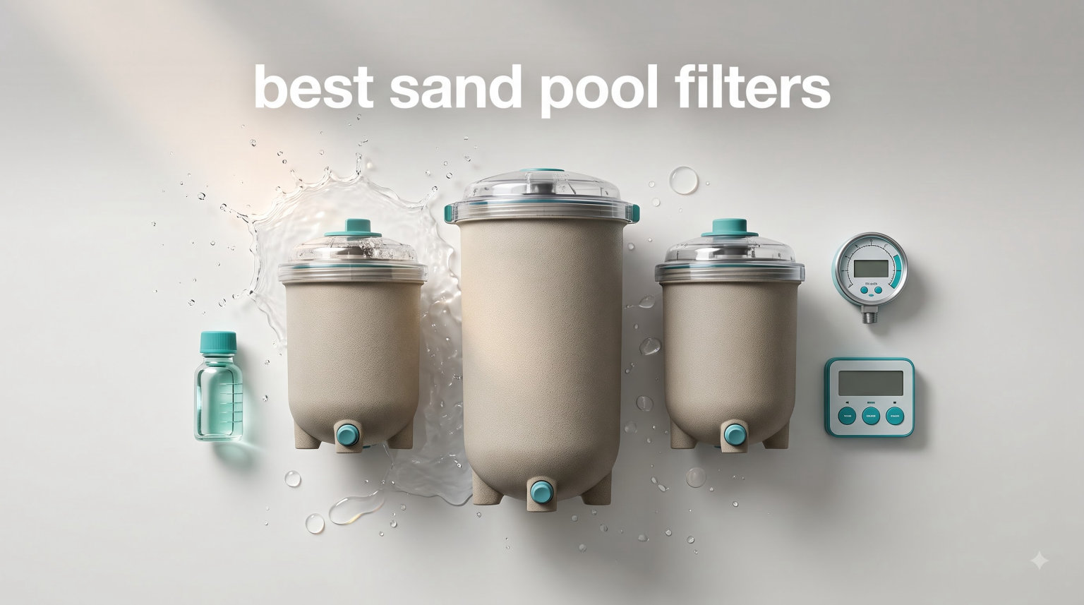 best sand pool filters