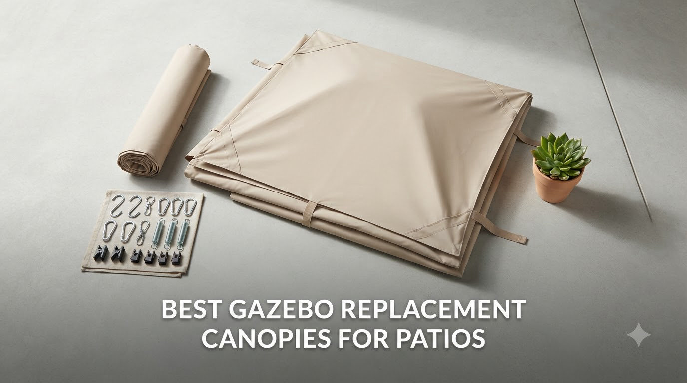 best gazebo replacement canopies for patios