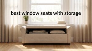 best window seats with storage