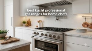 best kucht professional gas ranges for home chefs