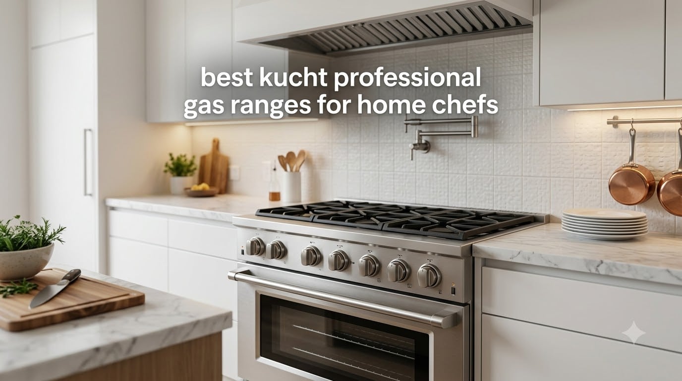 best kucht professional gas ranges for home chefs
