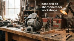 best drill bit sharpeners for workshops