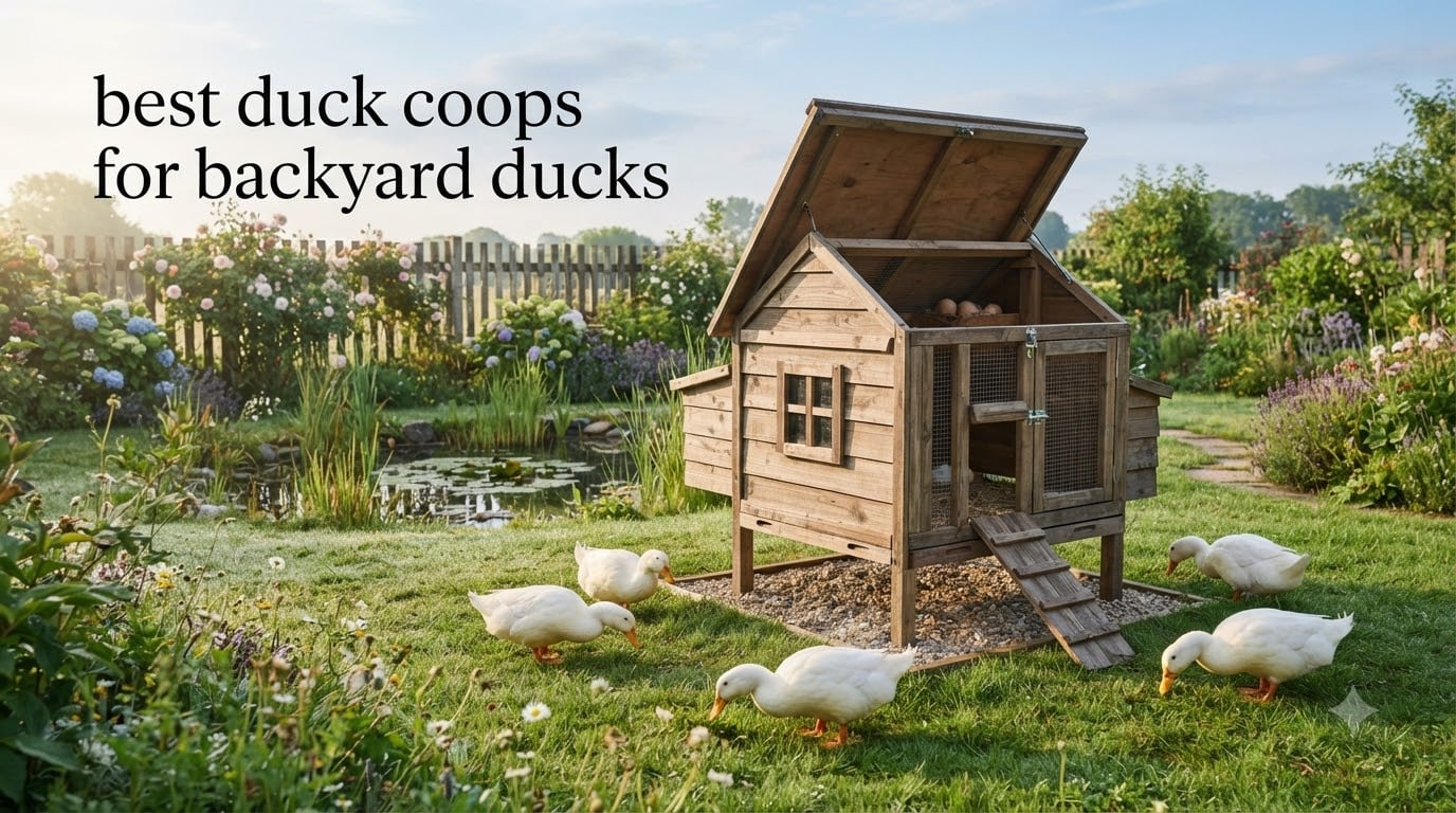 best duck coops for backyard ducks
