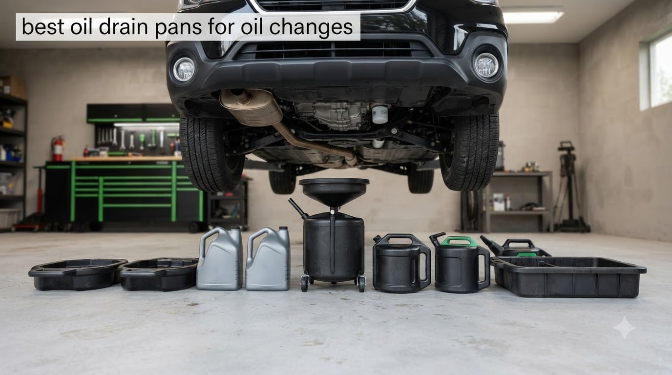 best oil drain pans for oil changes