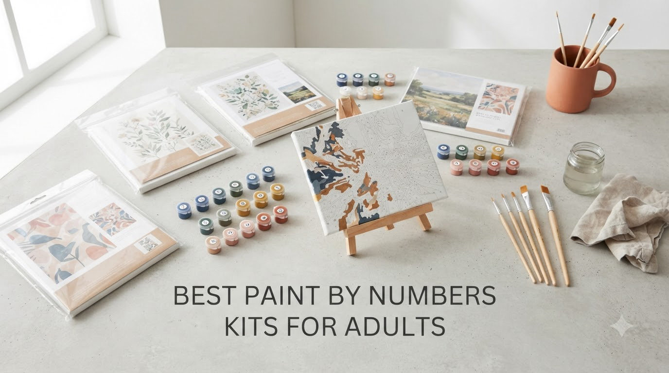 best paint by numbers kits for adults