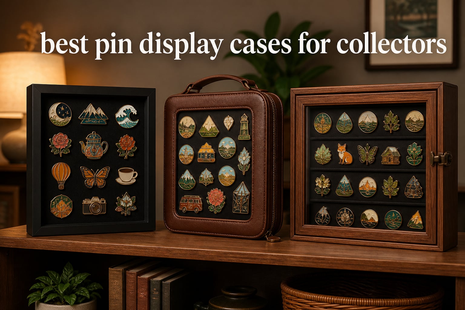 best pin display cases for collectors