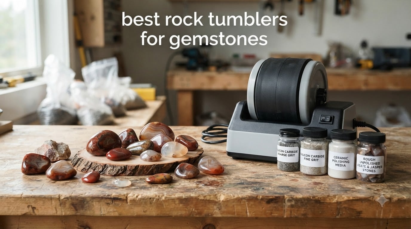 best rock tumblers for gemstones