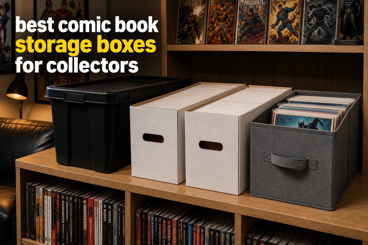 best comic book storage boxes for collectors