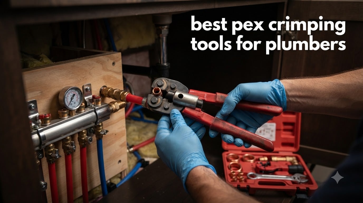 best pex crimping tools for plumbers