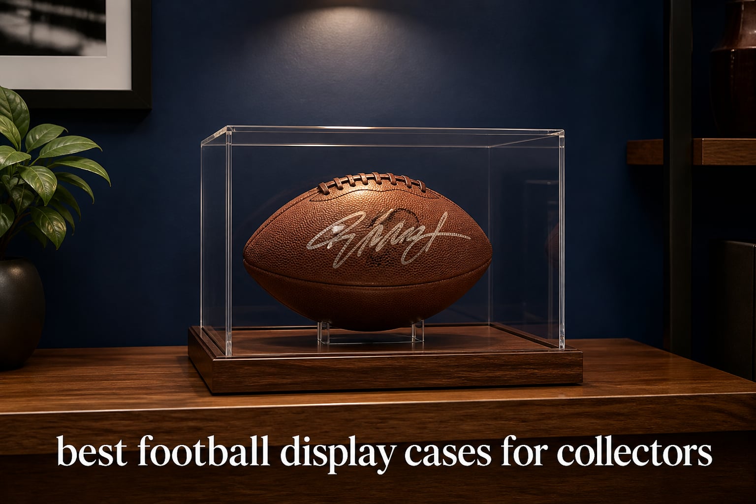 best football display cases for collectors